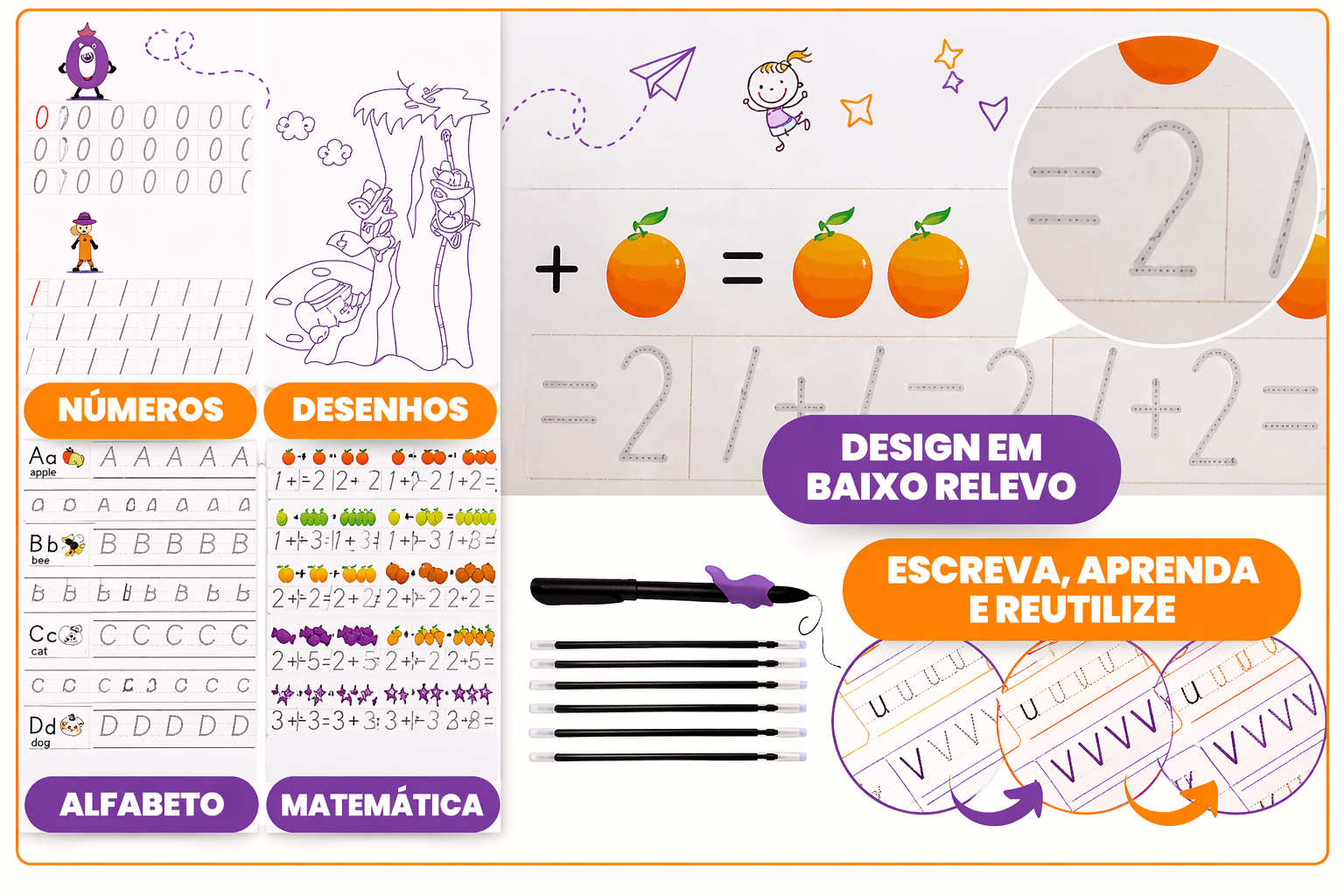 [🔥 50% OFF HOY] AYUDA A TU HIJO A ESCRIBIR Y CONCENTRARSE SIN PANTALLAS - Método 3F: forma, fluidez y enfoque en cada trazo
